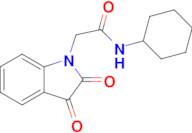 N-cyclohexyl-2-(2,3-dioxoindolin-1-yl)acetamide