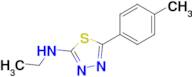 N-ethyl-5-(p-tolyl)-1,3,4-thiadiazol-2-amine