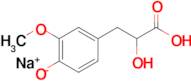 Sodium 4-(2-carboxy-2-hydroxyethyl)-2-methoxyphenolate