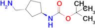 Tert-butyl ((1R,3R)-3-(aminomethyl)cyclopentyl)carbamate