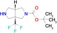 Tert-butyl (3aR,6aR)-3a-(trifluoromethyl)hexahydropyrrolo[3,4-c]pyrrole-2(1H)-carboxylate