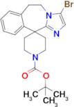 Tert-butyl 3-bromo-5,6-dihydrospiro[benzo[d]imidazo[1,2-a]azepine-11,4'-piperidine]-1'-carboxylate