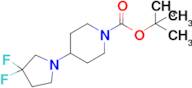 Tert-butyl 4-(3,3-difluoropyrrolidin-1-yl)piperidine-1-carboxylate