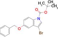 Tert-butyl 5-(benzyloxy)-3-bromo-1H-indole-1-carboxylate