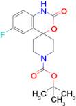 Tert-butyl 6-fluoro-2-oxo-1,2-dihydrospiro[benzo[d][1,3]oxazine-4,4'-piperidine]-1'-carboxylate