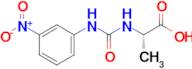 ((3-Nitrophenyl)carbamoyl)-L-alanine