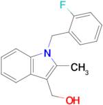 (1-(2-Fluorobenzyl)-2-methyl-1H-indol-3-yl)methanol