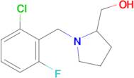 (1-(2-Chloro-6-fluorobenzyl)pyrrolidin-2-yl)methanol