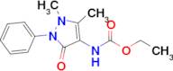 Ethyl (1,5-dimethyl-3-oxo-2-phenyl-2,3-dihydro-1H-pyrazol-4-yl)carbamate