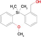 (2-((2-Methoxyphenyl)dimethylsilyl)phenyl)methanol