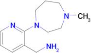 (2-(4-Methyl-1,4-diazepan-1-yl)pyridin-3-yl)methanamine