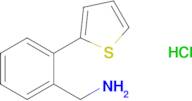 (2-(Thiophen-2-yl)phenyl)methanamine hydrochloride