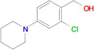 (2-Chloro-4-(piperidin-1-yl)phenyl)methanol