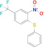 (2-Nitro-4-(trifluoromethyl)phenyl)(phenyl)sulfane