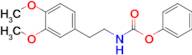 Phenyl (3,4-dimethoxyphenethyl)carbamate