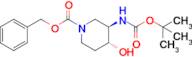 Benzyl (3R,4R)-3-((tert-butoxycarbonyl)amino)-4-hydroxypiperidine-1-carboxylate