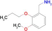 (3-Methoxy-2-propoxyphenyl)methanamine