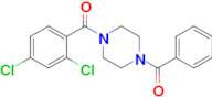 (4-Benzoylpiperazin-1-yl)(2,4-dichlorophenyl)methanone