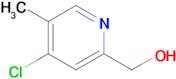 (4-Chloro-5-methylpyridin-2-yl)methanol