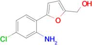 (5-(2-Amino-4-chlorophenyl)furan-2-yl)methanol