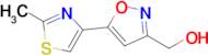 (5-(2-Methylthiazol-4-yl)isoxazol-3-yl)methanol