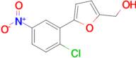 (5-(2-Chloro-5-nitrophenyl)furan-2-yl)methanol