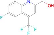 (6-Fluoro-4-(trifluoromethyl)quinolin-2-yl)methanol