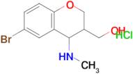 (6-Bromo-4-(methylamino)chroman-3-yl)methanol hydrochloride