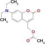 (7-(Diethylamino)-2-oxo-2H-chromen-4-yl)methyl acetate