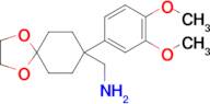 (8-(3,4-Dimethoxyphenyl)-1,4-dioxaspiro[4.5]Decan-8-yl)methanamine