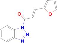 (E)-1-(1H-benzo[d][1,2,3]triazol-1-yl)-3-(furan-2-yl)prop-2-en-1-one