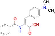 (E)-2-benzamido-3-(4-(dimethylamino)phenyl)acrylic acid