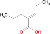 (E)-2-propylpent-2-enoic acid