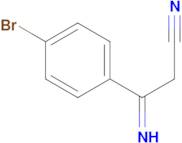 3-(4-bromophenyl)-3-iminopropanenitrile