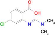 (E)-4-chloro-2-(((dimethylamino)methylene)amino)benzoic acid