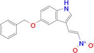 (E)-5-(benzyloxy)-3-(2-nitrovinyl)-1H-indole