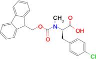 (R)-2-((((9H-fluoren-9-yl)methoxy)carbonyl)(methyl)amino)-3-(4-chlorophenyl)propanoic acid