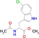 Methyl (R)-2-acetamido-3-(5-chloro-1H-indol-3-yl)propanoate