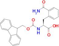 (S)-2-((((9H-fluoren-9-yl)methoxy)carbonyl)amino)-3-(2-carbamoylphenyl)propanoic acid