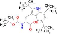 (S)-2-((tert-butoxycarbonyl)amino)-3-(2,5,7-tri-tert-butyl-1H-indol-3-yl)propanoic acid