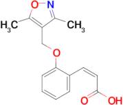 (Z)-3-(2-((3,5-dimethylisoxazol-4-yl)methoxy)phenyl)acrylic acid