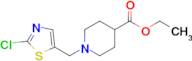 Ethyl 1-((2-chlorothiazol-5-yl)methyl)piperidine-4-carboxylate