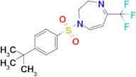 1-((4-(Tert-butyl)phenyl)sulfonyl)-5-(trifluoromethyl)-2,3-dihydro-1H-1,4-diazepine