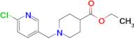 Ethyl 1-((6-chloropyridin-3-yl)methyl)piperidine-4-carboxylate