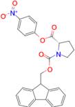 1-((9H-fluoren-9-yl)methyl) 2-(4-nitrophenyl) (S)-pyrrolidine-1,2-dicarboxylate