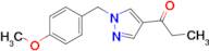 1-(1-(4-Methoxybenzyl)-1H-pyrazol-4-yl)propan-1-one