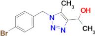 1-(1-(4-Bromobenzyl)-5-methyl-1H-1,2,3-triazol-4-yl)ethan-1-ol