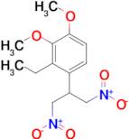 1-(1,3-Dinitropropan-2-yl)-2-ethyl-3,4-dimethoxybenzene