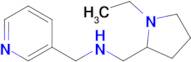 1-(1-Ethylpyrrolidin-2-yl)-N-(pyridin-3-ylmethyl)methanamine