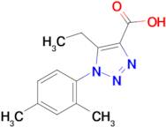 1-(2,4-Dimethylphenyl)-5-ethyl-1H-1,2,3-triazole-4-carboxylic acid